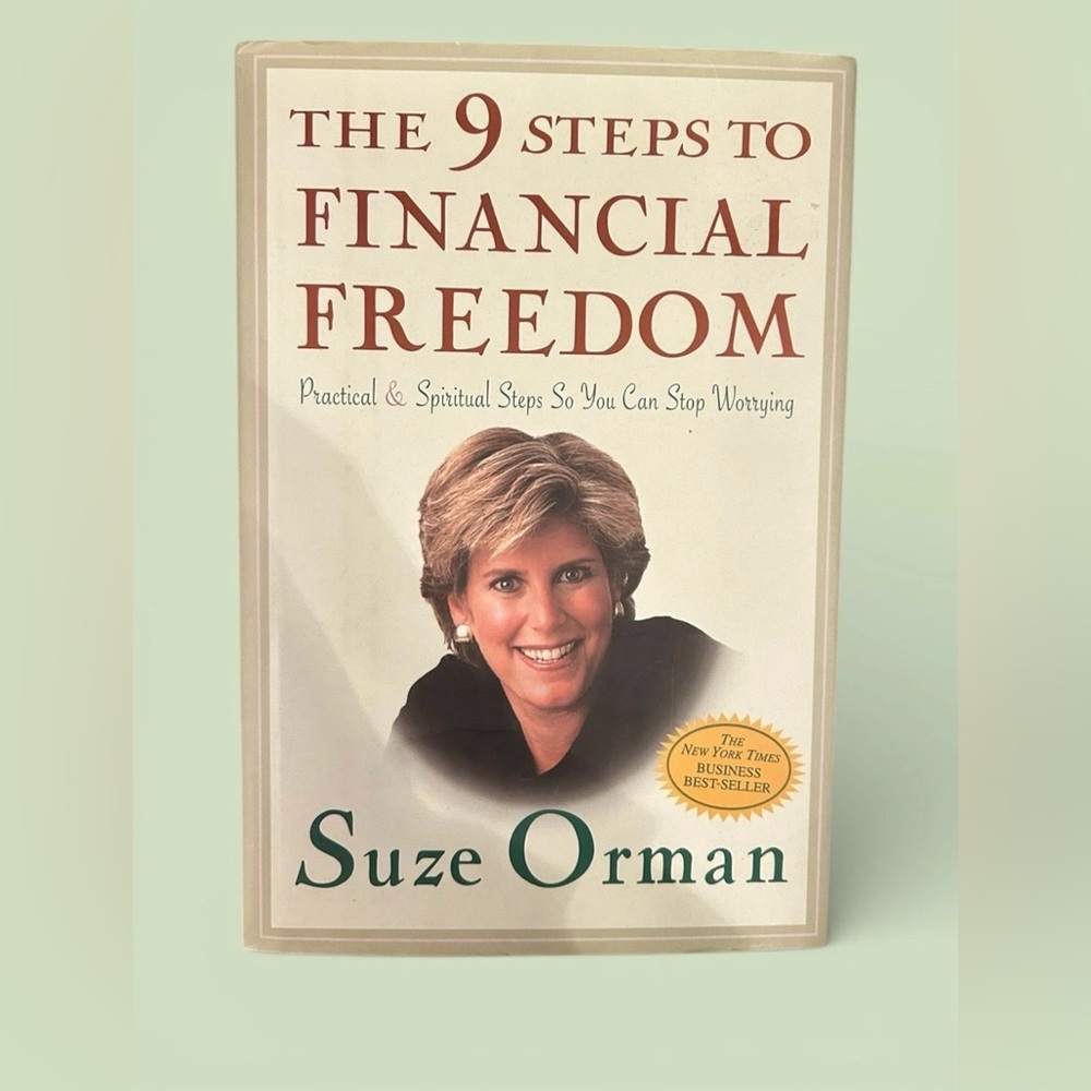 ✨ The 9 Steps to Financial Freedom by Suze Orman Hardcover, Crown, Finance✨